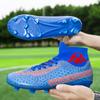 Football Shoes 36-45 Large-scale Football Shoes Male High-top Artificial Grassland Training Student Football Game Boots Children Football Boots
