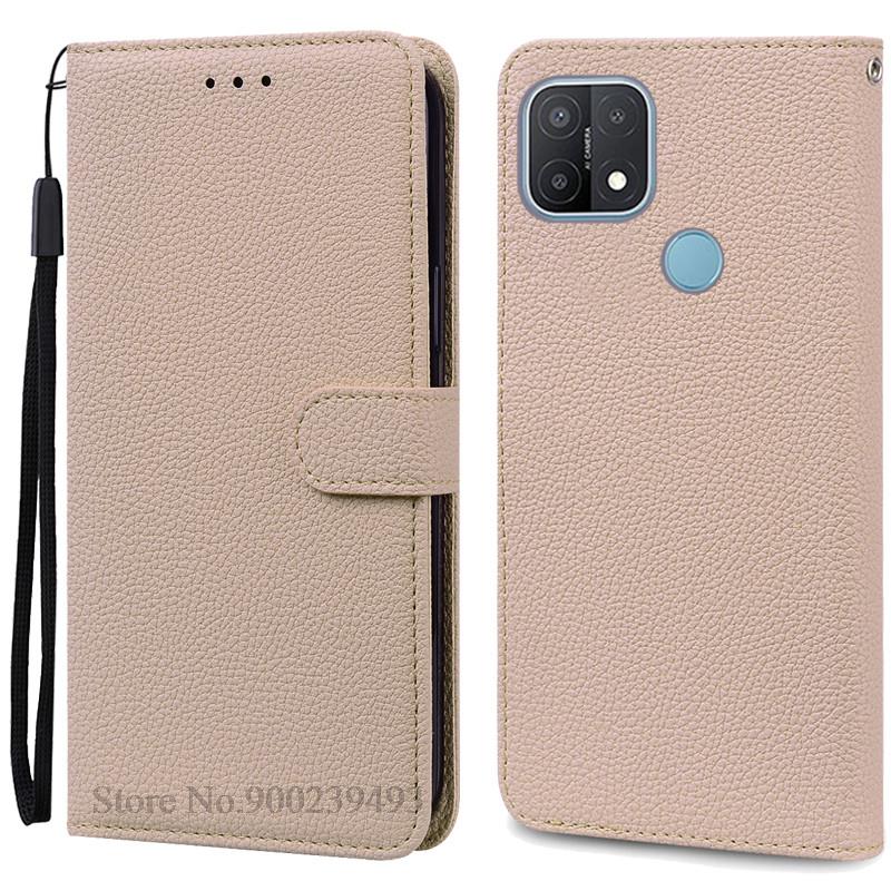 For OPPO A15 Case OPPO A15S Cover Silicone Wallet Flip Cover For OPPO A15 CPH2185 A15S CPH2179 Phone Case Leather Coque Fundas
