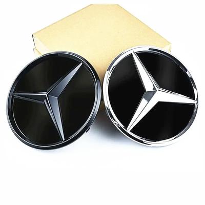 D51PCS 3D Front Emblem Badge for AMG a B C E CLA CLS SLK GL GLK GLA G R V VITO GLE GLC GLS - Auto Accessories
