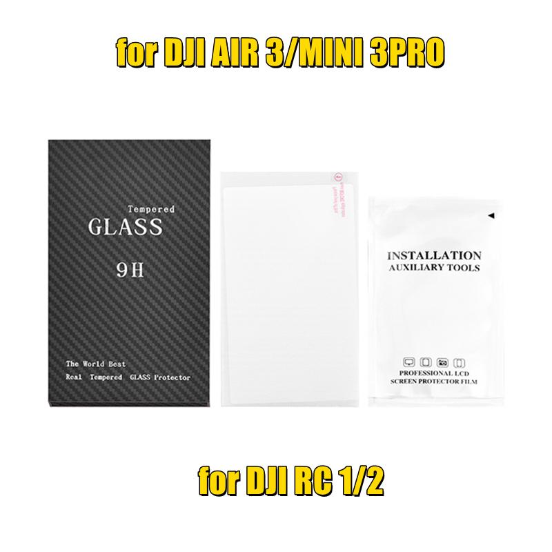 

9H Tempered Glass Film Protectoive Film for DJI Flip/AIR 3/MINI 3 PRO/Mavic 3 Smart Remote Control With Screen Drone Accessories