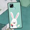 Bunny Rabbit Ears For OnePlus 10 9 Pro 8T 9R 10R Nord2 Case For Realme 8 Pro 9 GT Neo 3 2 Master 8i 9i Cover