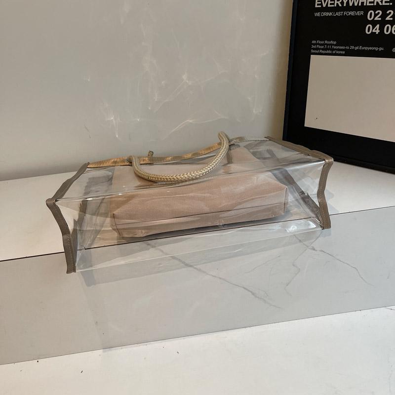 Tote Bag Women's Transparent Handbag Shoulder Bag