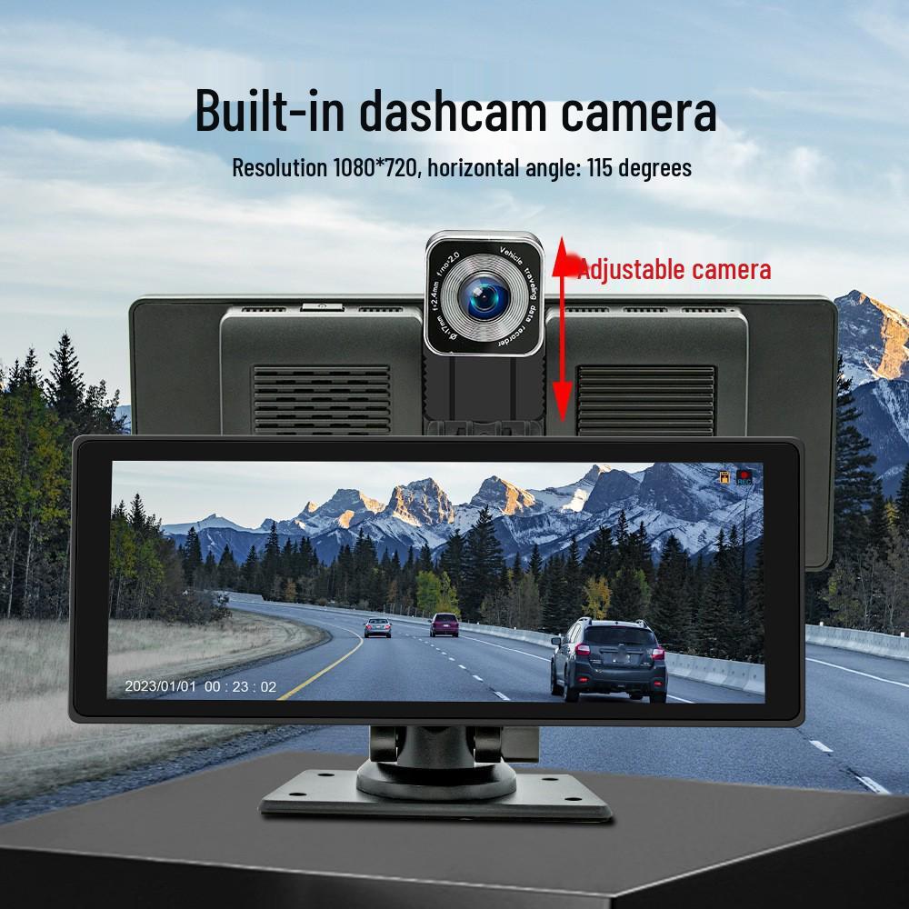 10.26-Inch Portable Car MP5 Player with Multifunctional Carplay and Navigation