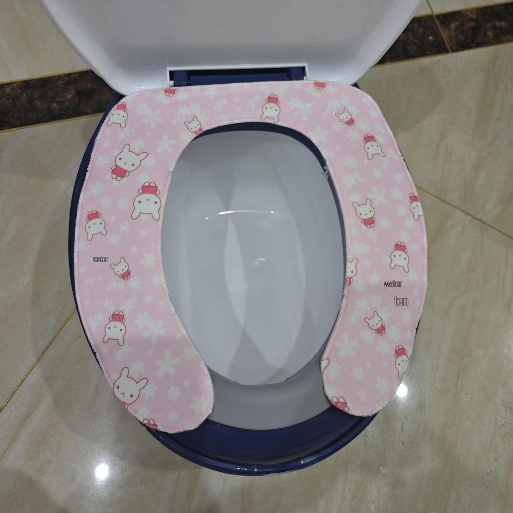 Children's Plush Potty Seat Cover – Thick, Warm Cushion for Added Comfort and Protection