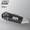 Universal Escape Moto 51mm Motocross Muffler Pitbike ATV Scooter For CRF150F CRF250F EXC WR450 RC390 S118