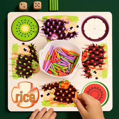 Cross-border CE Certified Children's Bead Matching Cognitive Learning Toy