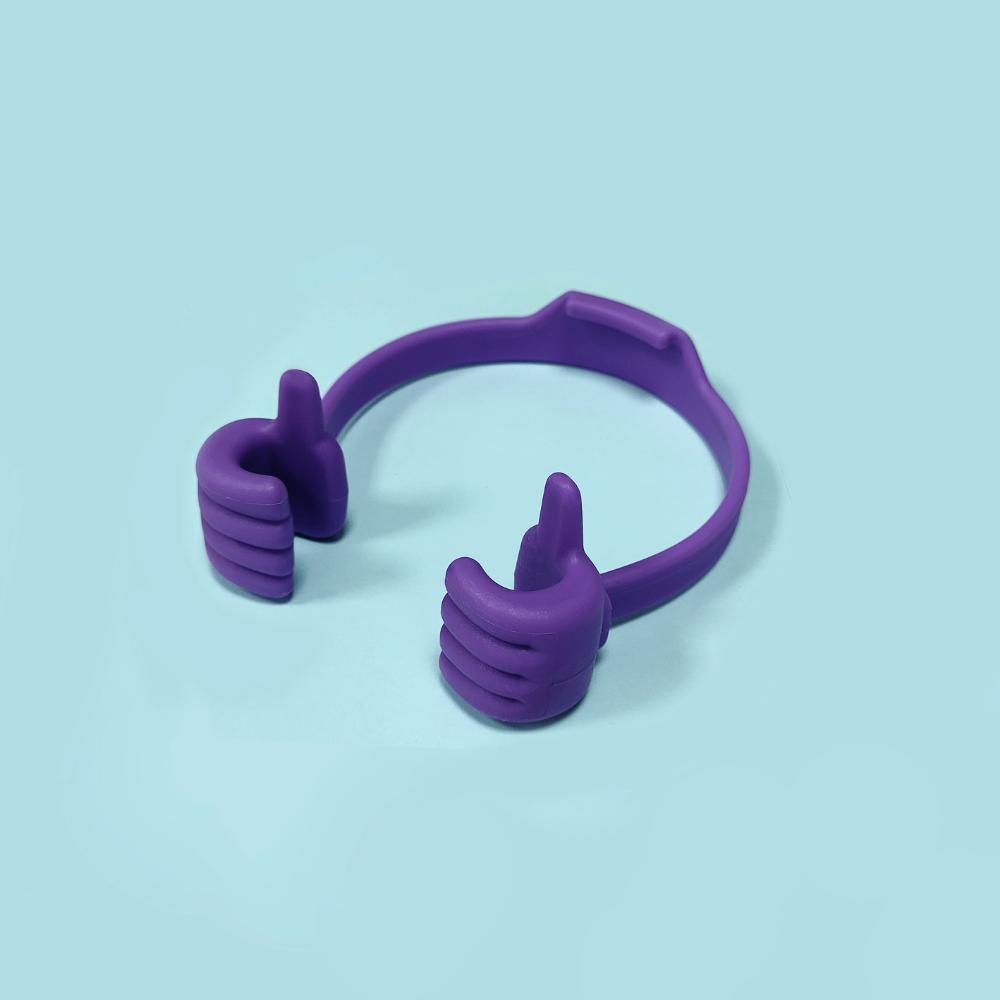 Creative mobile phone holder, thumb holder, desktop holder, portable holder, digital, cute holder.