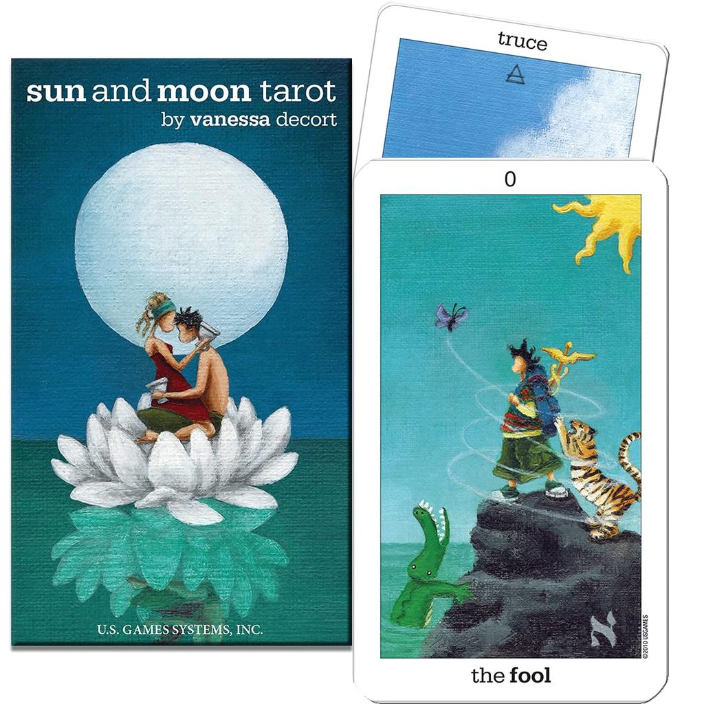 LANG Crowley Thoth Tarot and Moon Standard with Japanese Tarot Fortune Sun and Moon Tarot [Sun Tarot, Size, Instructions] Telling, [Authentic]