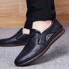 Man Retro Penny Handmade Loafer Genuine Cow Leather Non-Slip Soft Classic Shoes Sewing Comfortable Casual Slip-on Zapatillas