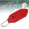 Floating Keychain NBR Strong Buoyancy Red Float Key Rings Pendant for Boating Surfing Outdoor Sports