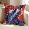 Comedy Anime MMission YYozakura Family  Square DoubleSided printed Pillow Case Bedroom Bedside Pillow Sofa Cushion Cover