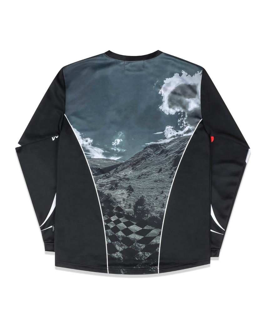 Deogdaibeu Racer Symbol Mesh Jersey Long Sleeve