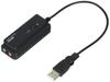 BUFFALO USB Audio Conversion Cable A to Stereo Mini for Mac and BSHSAU01BK (USB 3.5mm Plug) PS3, Black,