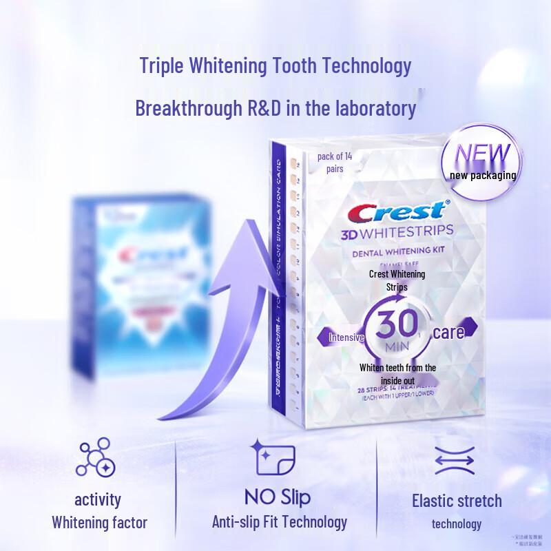 Crest Whitening Strips 10-Count