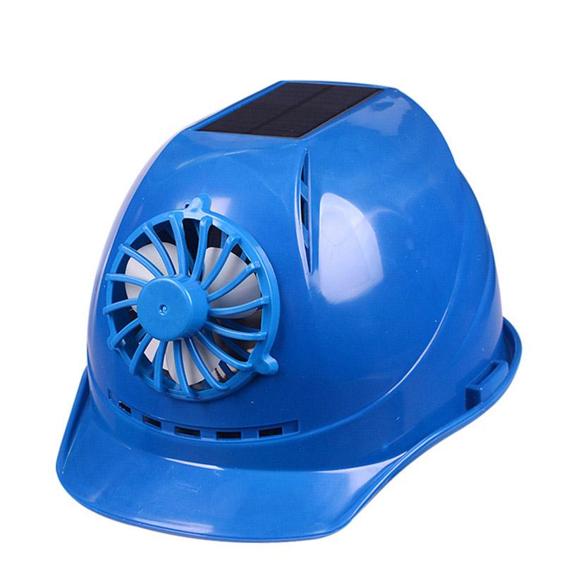 Na solární napájení Bezpečnostní přilba Venkovní pracovní ventilátor Ochranná přilba Stavební pracoviště ABS Ochranný kryt ventilátoru Napájení solárním panelem
