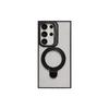 Magnetic Invisible Stand Phone Case for Samsung S24 Ultra, S23 FE, S22 Plus - Transparent Cover