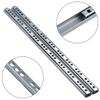 2PCS Two Way Slide Bearing Drawer Slides Smooth Glide Steel Ball Bearing Slide  Kitchen Cupboard