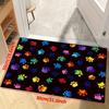 Cartoon Cat Paw Print Rug - Living Room Carpet, Bedroom Blanket, Entrance Mat