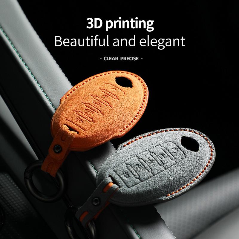 Interior Mouldings 5 Button Car Key Case Cover Shell For Nissan Patrol Y62 Altima Maxima Remote Keychain Accessories