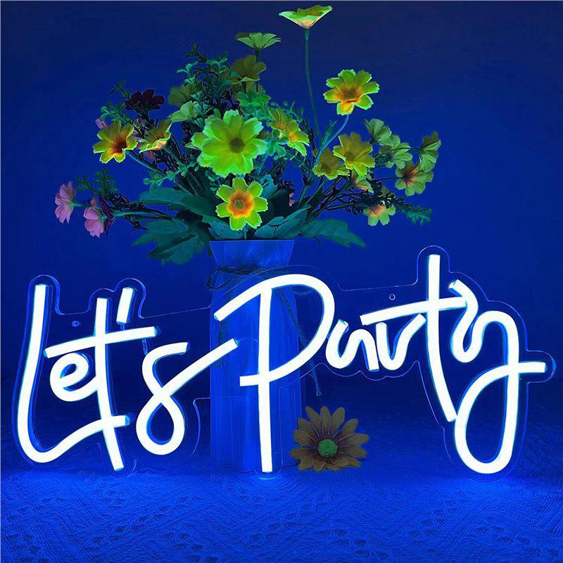 Exclusive LED Neon Party Sign for Room Decoration