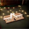 Gingerbread Christmas Door Mat Plush Decorative Rug Ultra Soft Winter Indoor Gingerbread Rug Outdoor Christmas Welcome Mat