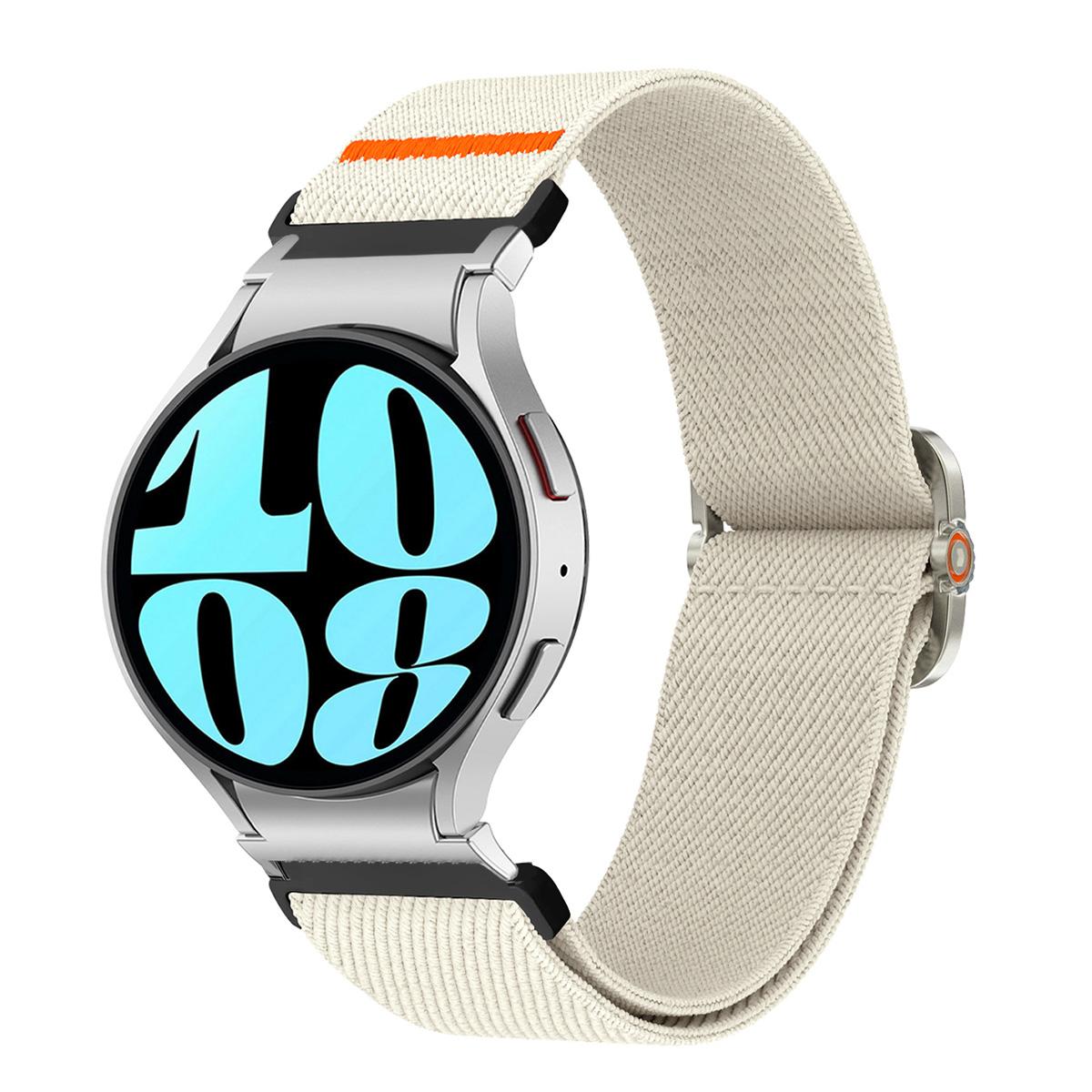 

Bracelet strap for Samsung Galaxy Watch 7/6/5/4 40 44mm Braided Nylon Sport Band For Galaxy watch 6/4 Classic 5 Pro Smartwatch for 4classic 42 46mm звезда