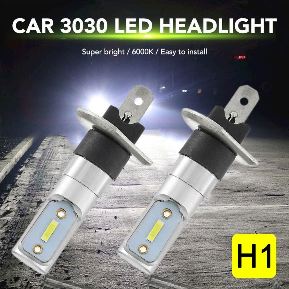 2 шт. H1 комплект для переоборудования светодиодных фар 3030 бусины ...