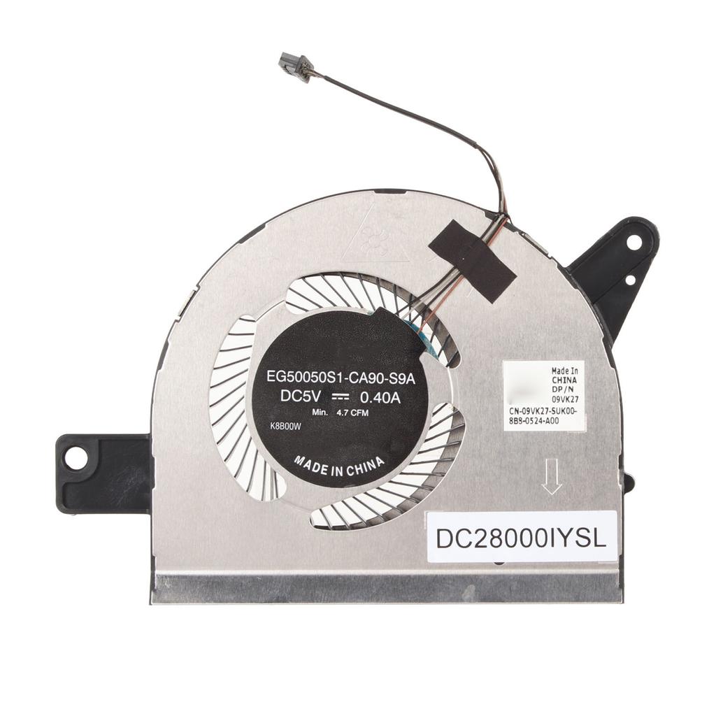 CPU Cooling Fan 4 Pin Aluminum Alloy Fast Heat Dissipation Lightweight for Dell Latitude 5580 P60F 5590