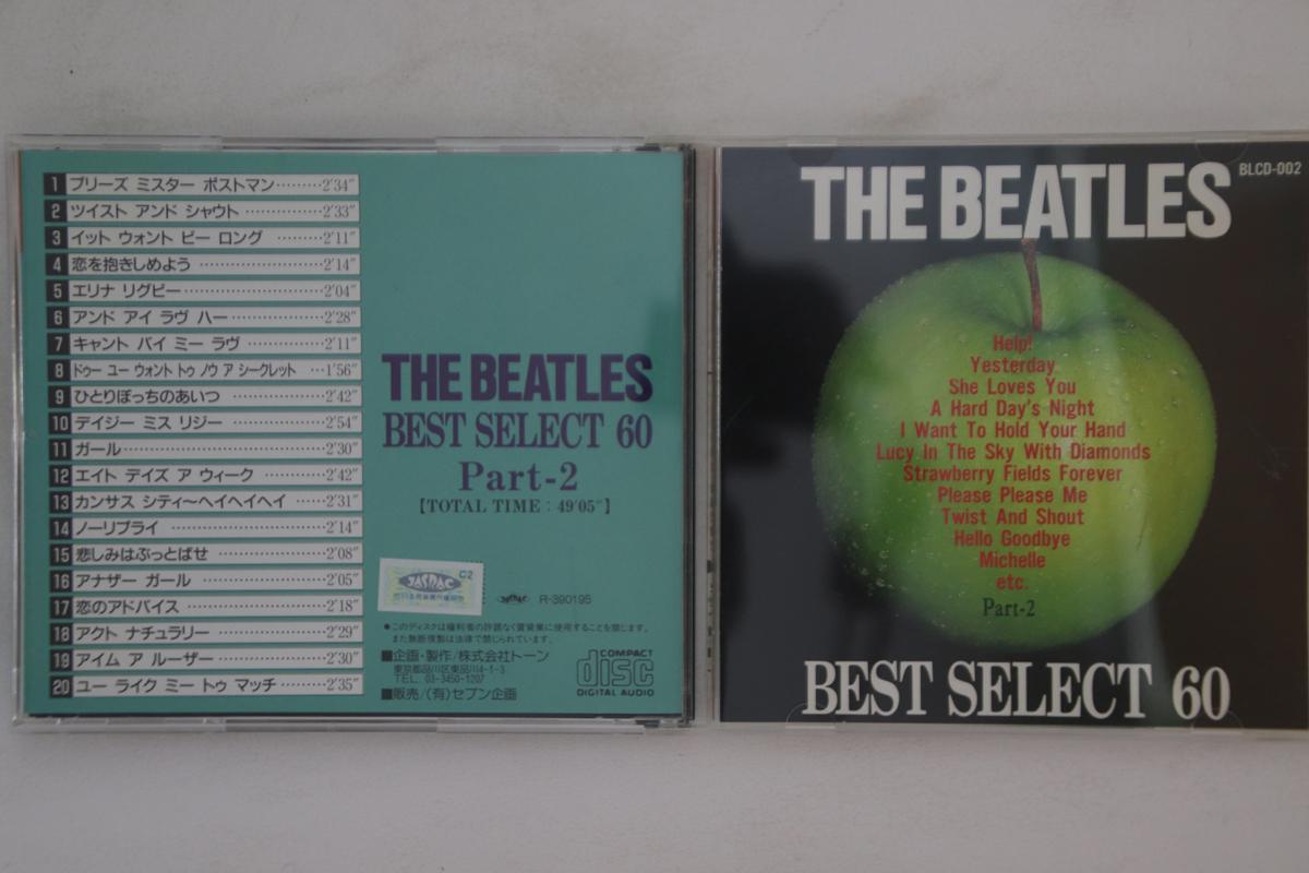 

CD BEATLES Best Select 60 Part2 BLCD002 Японский Рок Б/У