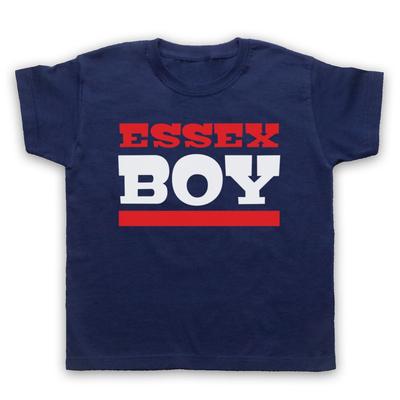 Essex Boy Slogan The Only Way Proud County Funny Cool Kids Childs T-Shirt