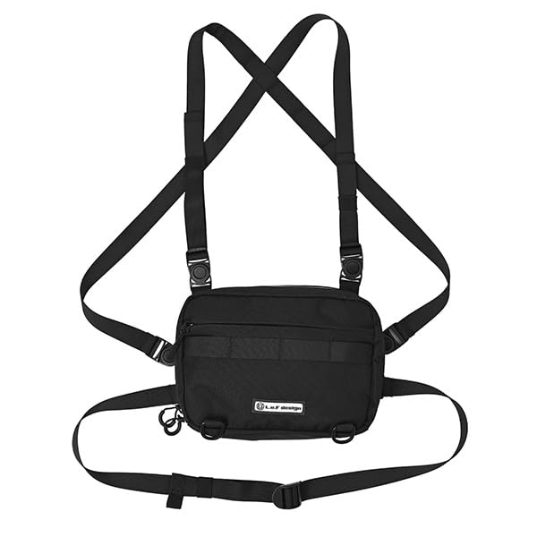 

Kiu 2-Way Fishing Chest Bag, Waterproof and Water-Repellent, Unisex, Suitable for Men and Women, Shoulder Bag with Pockets, Waterproof Zipper,