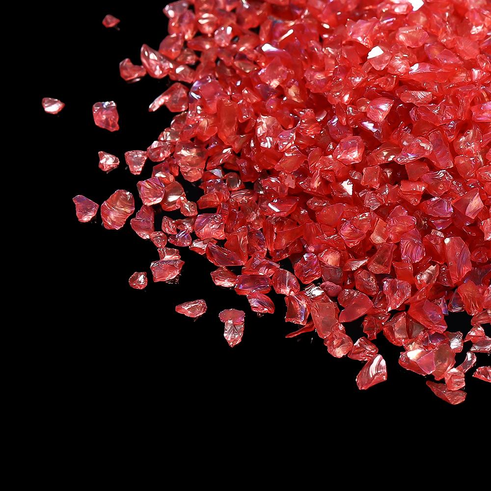 20/50g Glass Crushed Stone Irregularity Crystal Gravel Filling For DIY Epoxy Resin Mold Filler Crafts Decorative Nail Art Filler