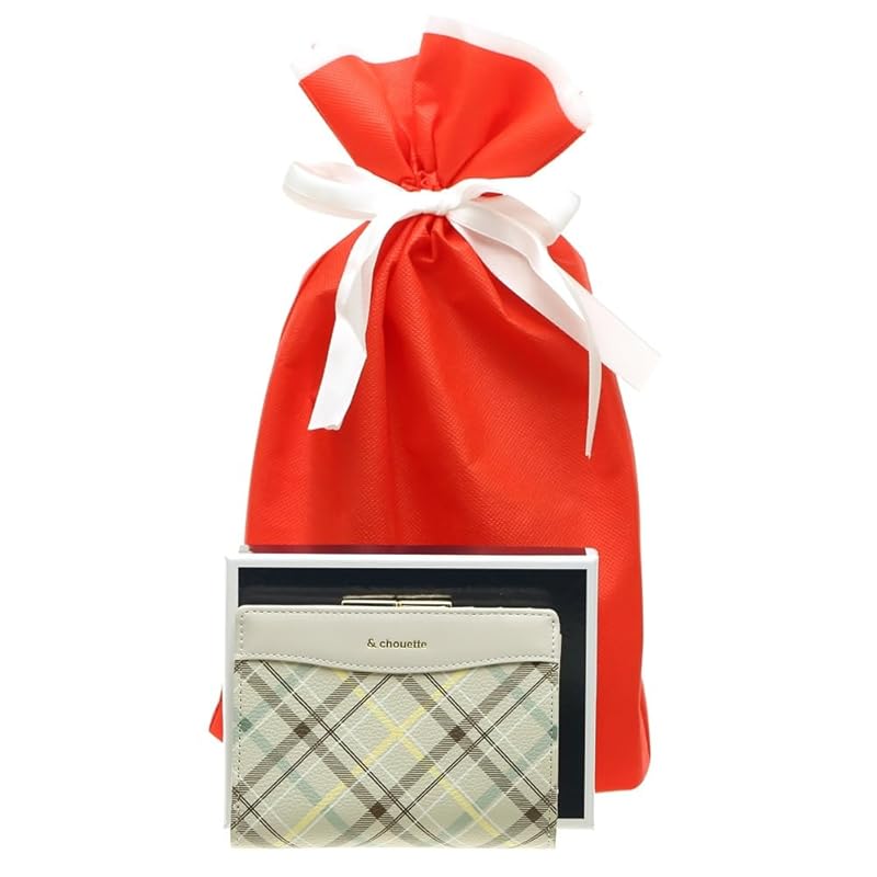 [ONLYOU] Andschouette &chouette samantha thavasa samantha thavasa Metallbeschläge Beutel Kappe Faltbrieftasche Brieftasche Bifold Bifold Plaid Muster Damen