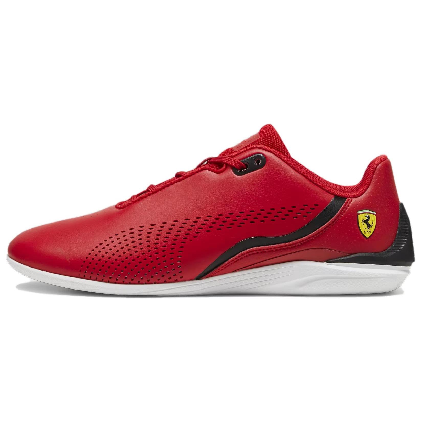 

New PUMA MAPF1 Drift Cat Decima Scuderia Ferrari Cushioning Wear Resistant Low Top Training Shoes Men s Red 307193-10 40.5