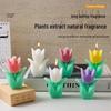 Tulip Scented Candle Ornament - Holiday & Special Occasions Gift for Mother's Day & Teacher's Day.