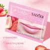 1PC Strawberry Lip Mask, Nourishing And Caring Lip Mask,Moisturizes Lips And Improves Dry,Rough,And