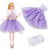 Fashion Doll Princess Dresses Suit for 30cm Doll/for 1/6 BJD Dolls/for 11.5" Dolls DIY Accessories