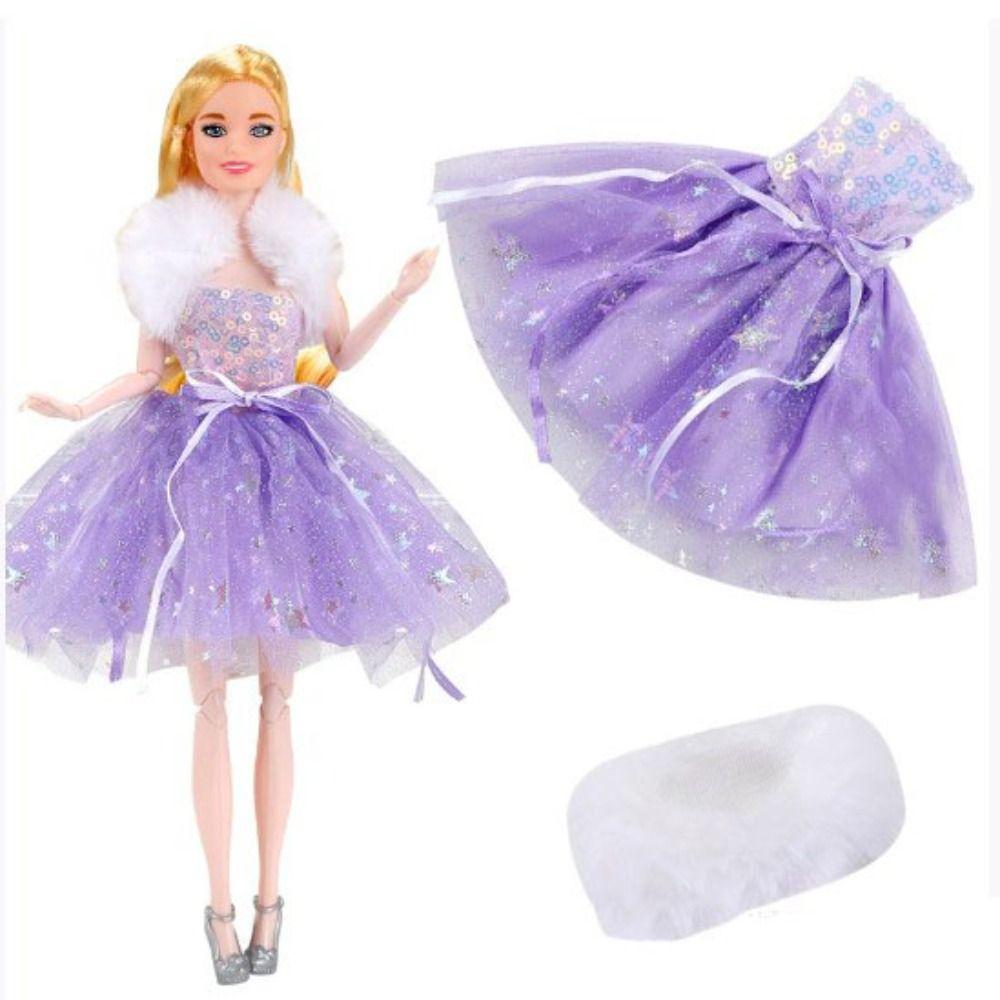 Fashion Doll Princess Dresses Suit for 30cm Doll/for 1/6 BJD Dolls/for 11.5" Dolls DIY Accessories