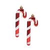 2Pcs Hanging Ornament Plastic Pendant Decoration Crafts Embellishments for Window Door Wall Christmas Tree Home Holiday