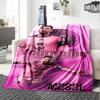 Messi Customize Your Name Blanket Multi-purpose Personalized Blanket Soft Warm Cozy Versatile for Bedding Sofa Nap Office Chair