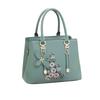 Shoulder Crossbody Floral Shoulder Cute Back Date Green [NICOLE & DORIS] Women's Handbag, Bag, Bag, Embroidery, Handbag, Bag, Waterproof,