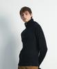 MOONSUN Unisex, Balaclava Knit Top / Dark Navy