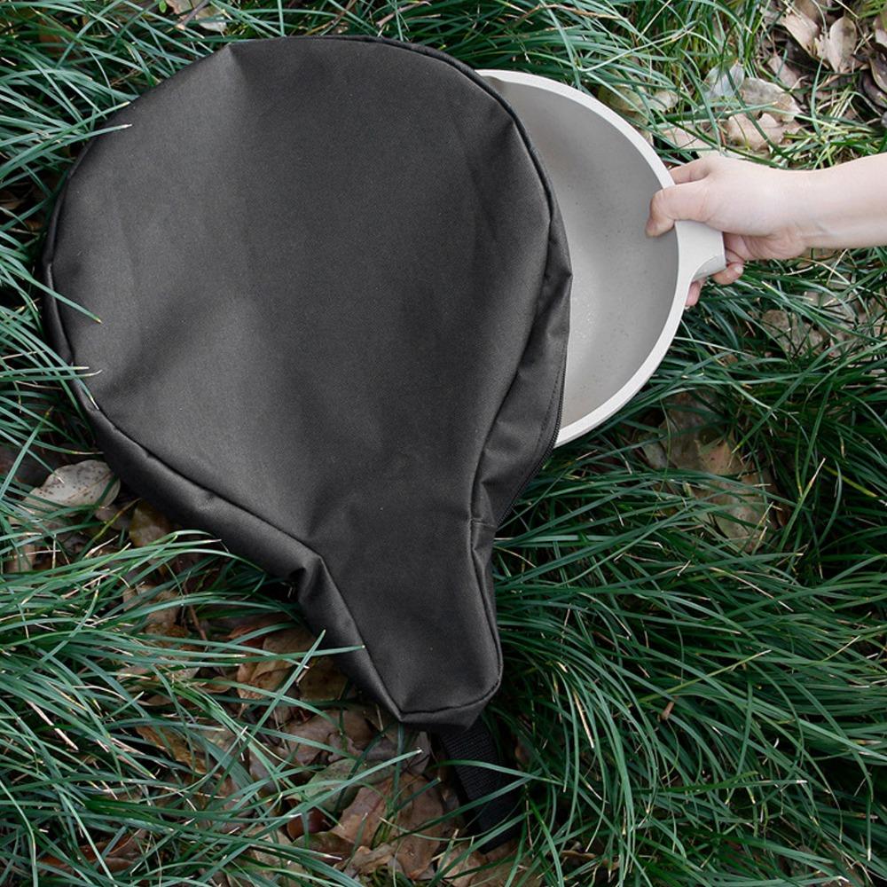 Waterproof Skillet Pan Storage Bag Lightweight Frying Pan Bag  Camping Outdoors