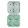Spherical Silicone Ice Cube Tray Large Size with Lid Ice Ball Mold Round Shape 3D Sphere Ice Mold Kitchen Cocktail Drink