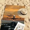 Flugzeugpilot Aviator Liebhaber Handtuch Sport Schnelltrocknend Reise Campingausrüstung Sandfest Weich Leicht Großes Strandtuch