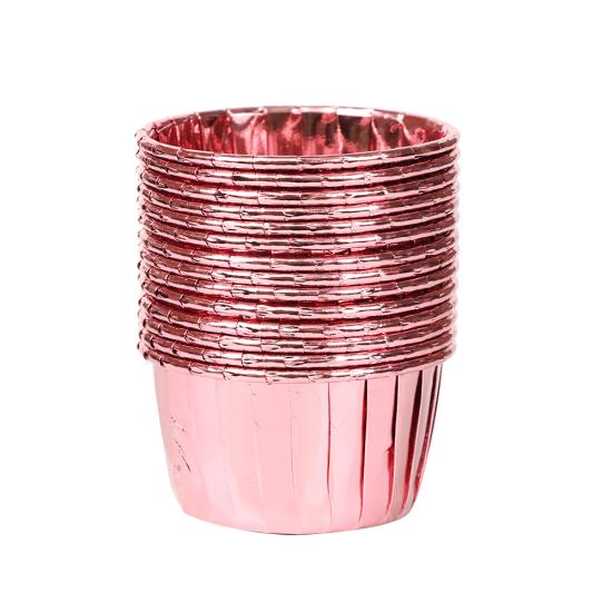 50 ks jednorázových pečících dortových fólií na muffiny, držáků na dezerty a košíčky