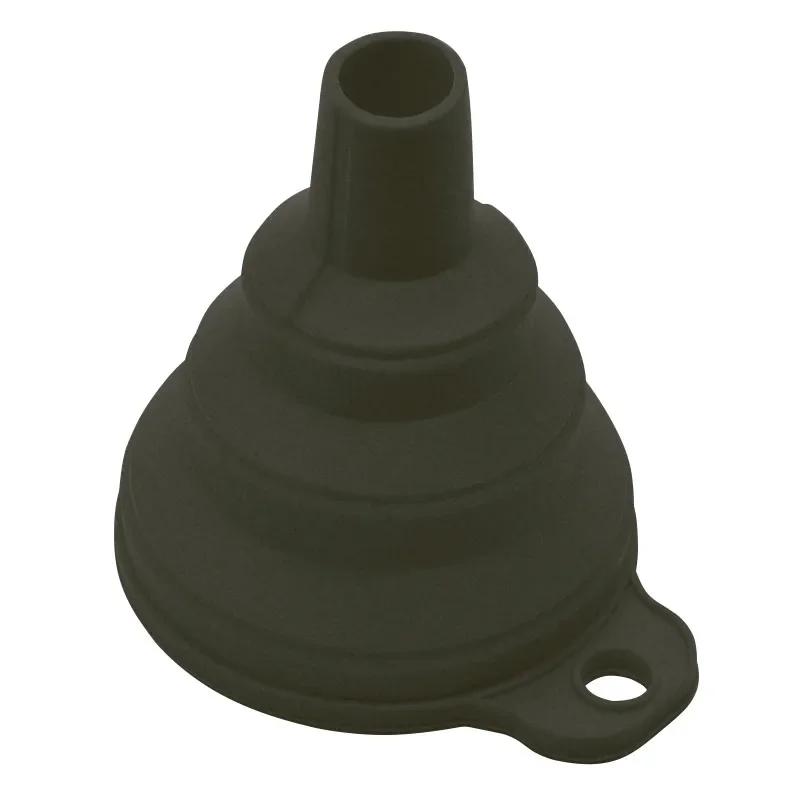 1/4PCS Silicone Collapsible Funnel Foldable Kitchen Long Neck Dispense Gadget Tool Filter Sorter Small Water Bottle Liquid Oil