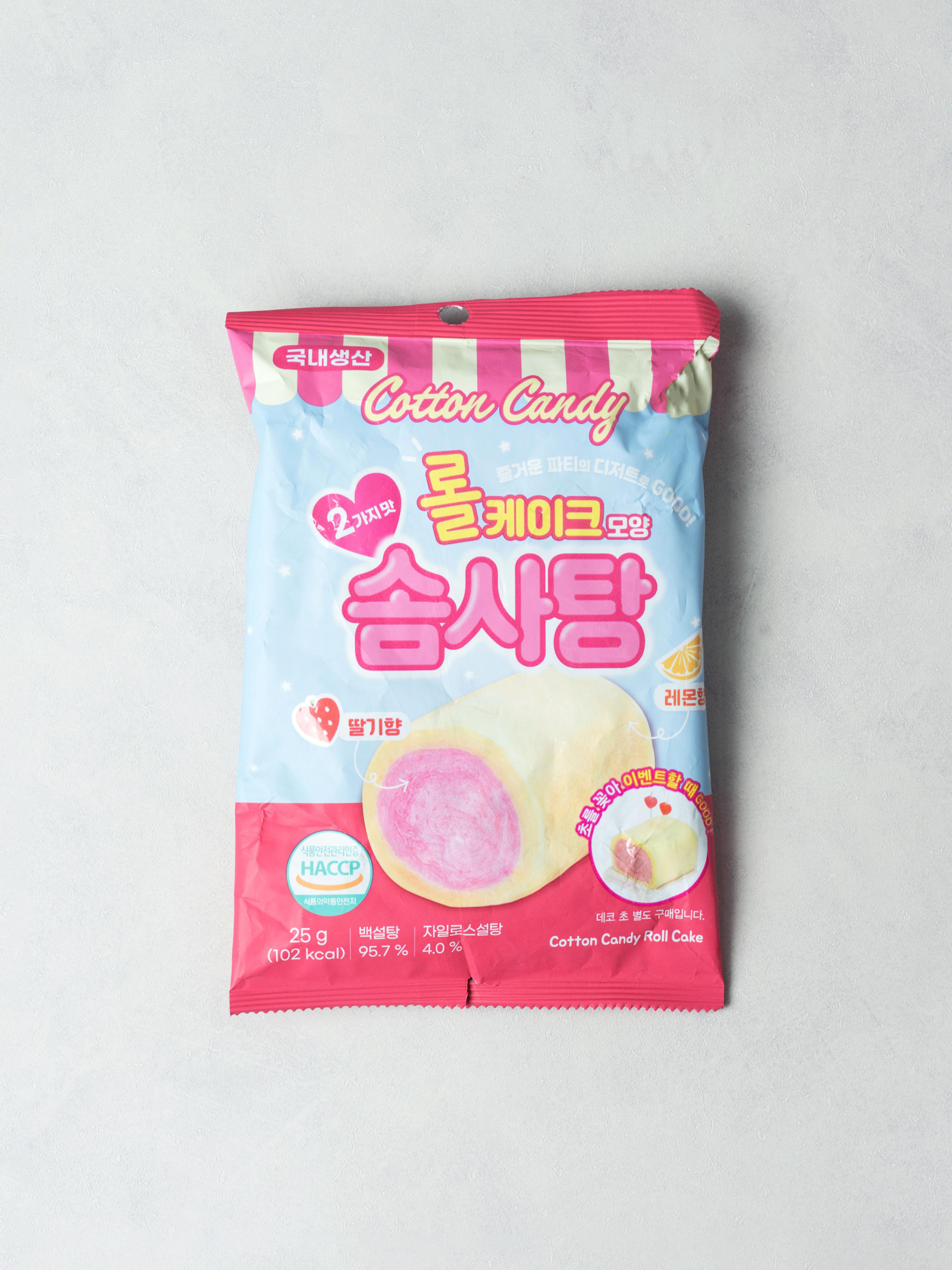 Сахарная вата в рулете 25 г 1ea