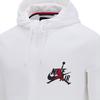 Jordan Logo Print Zip-Up Hoodie Jacket Men Outerwear White DH9507-100