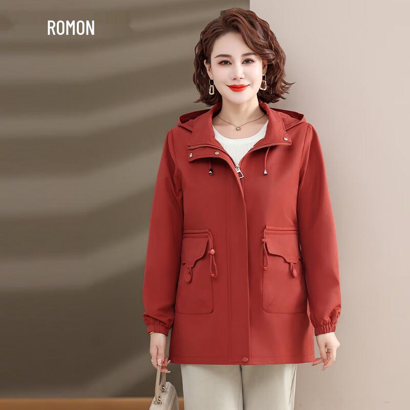 Romone Women s Plus Size Casual Jacket 3XL